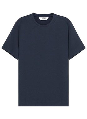 Z ZEGNA 男士T恤 VW332ZZ673B99 SS2023 蓝色 圆领短袖T恤