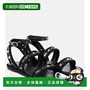 1h可退 香港直邮潮奢 valentino 华伦天奴 女士 Torchon 铆钉皮质