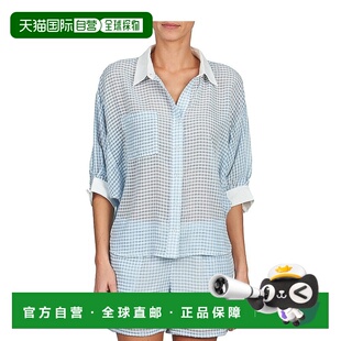 欧洲直邮Brigitte Bardot  AMARANTE 女装衬衫 BB46150-BLEU