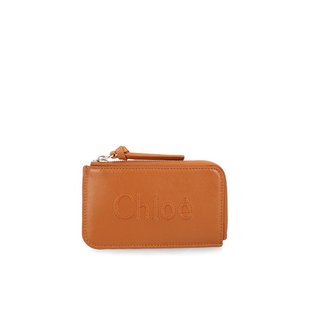 Chloé Chloe 女士 徽标刺绣拉链卡包 蔻依 CHC23SP866I10