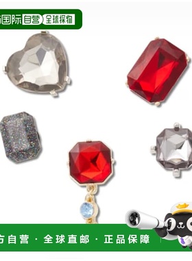 韩国直邮crocs 一套 5 件黑暗心情果酱 Jibbits 10014544