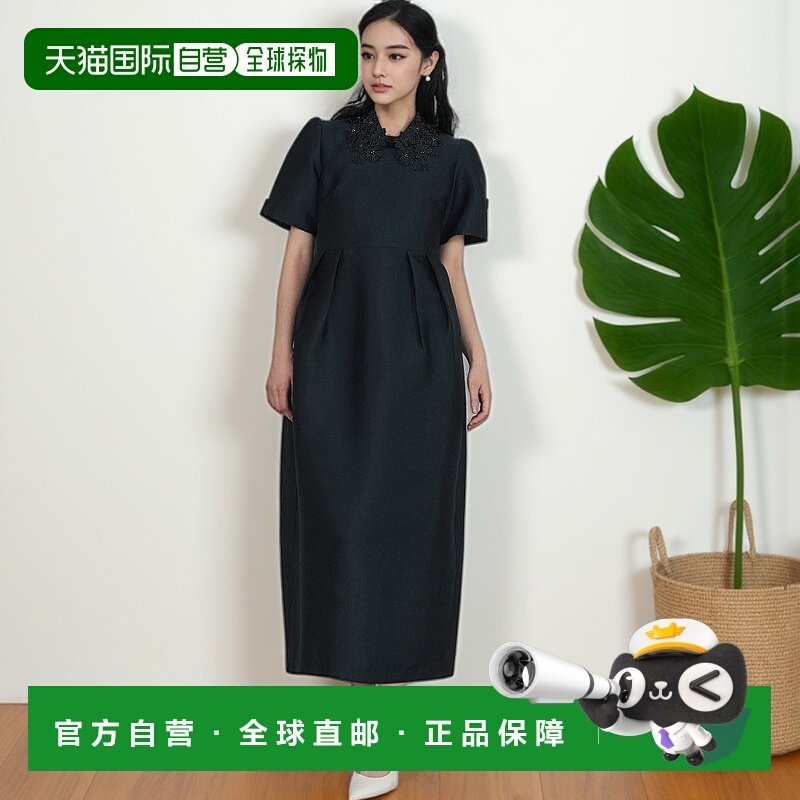 1h可退 日本直邮GIRL 女士 2way茧型剪裁 蕾丝领 泡泡袖派对礼服