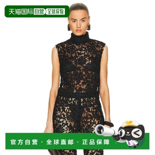 Laurent Saint 圣罗兰 女士 72084 1h可退 蕾丝背心 香港直邮潮奢