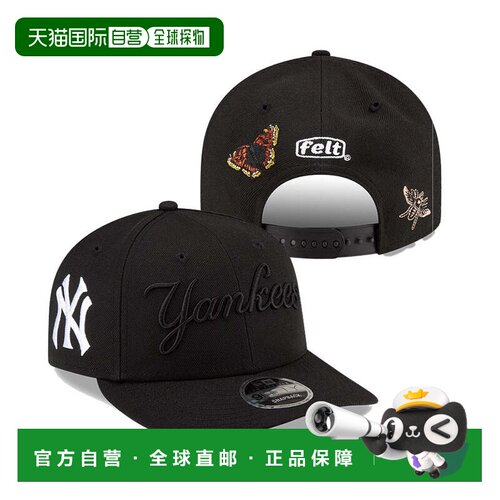 日本直邮LP 9FIFTY FELT 纽约洋基队 yankees 黑色