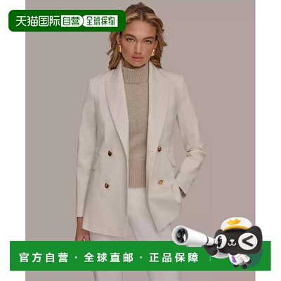 1h可退 【美国直邮】donna karan/唐娜凯伦 女士 外套夹克
