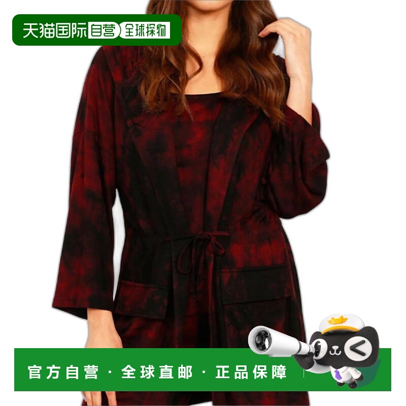 自营french kyss桑格利亚汽酒大理石水洗抽绳开衫 - 桑格利亚汽酒