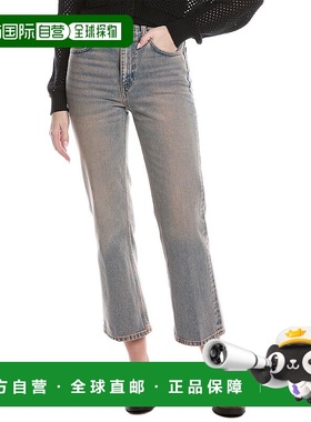 自营 redoneRe Done 牛仔裤 70s Tinted Blush Loose Flare复古纯