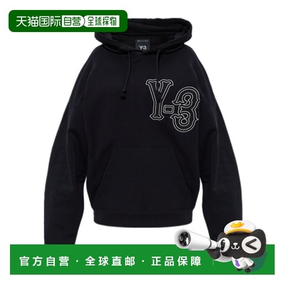 香港直邮Y-3 男士卫衣 KQ9305 SS2026 黑色 长袖卫衣