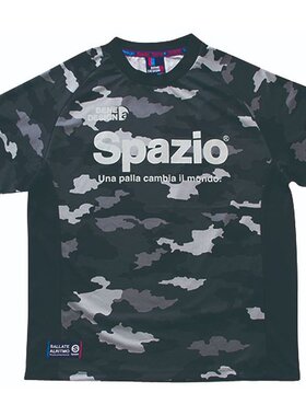 日本直邮SPAZIO Jr. 迷彩塑料衬衫五人制足球 GE0381-02 少年男孩