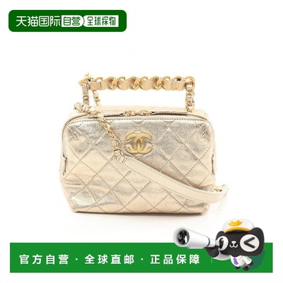 日本直邮中古Chanel香奈儿女包A级95新shoulder bag斜挎包羊皮斜