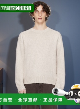 1h可退 香港直邮潮奢 Our Legacy 男士 灰白色 True Roundneck 针