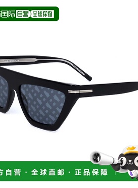 自营 Hugo Boss女式58毫米灰色太阳镜-黑色 美国奥莱直发