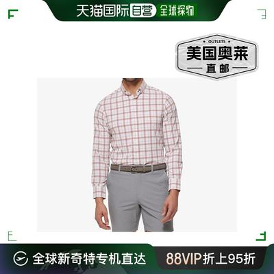 mizzen + main怀旧玫瑰多格子摩纳哥正装衬衫 - 怀旧玫瑰多格子