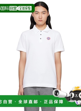 1h可退 香港直邮潮奢 Canada Goose 加拿大鹅 男士 白色 Beckley