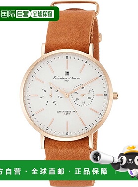 日本直邮SM15117-PGWHPG Salvatore Marra 中性手表