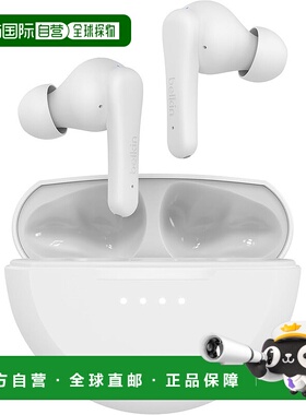 【日本直邮】Belkin SOUNDFORM Rhythm 真无线耳机 白色 5.8mm 30