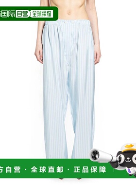 香港直邮PRADA 女士休闲裤 P269J1C2CF0076 AW2025 蓝色 Prada Tr