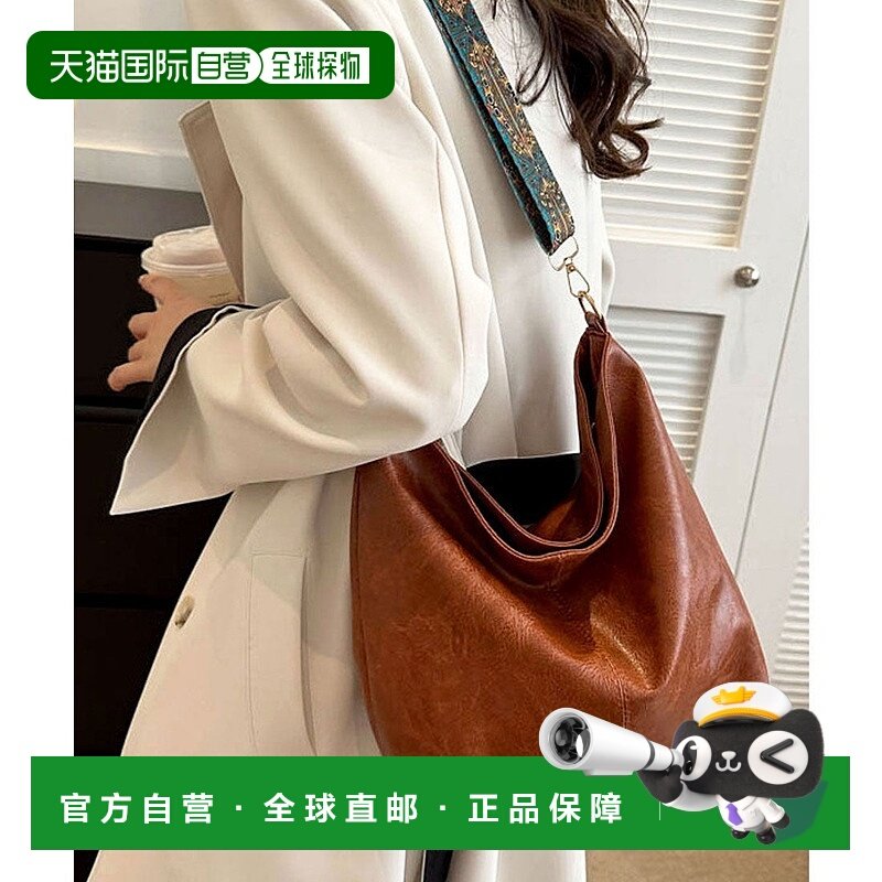 日本直邮florge 轻便易用皮革触感民族风单肩包 FL8218AW010745