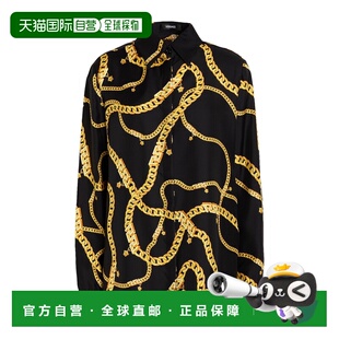 1h可退 香港直邮versace 范思哲 女士 Blouses 真丝衬衫