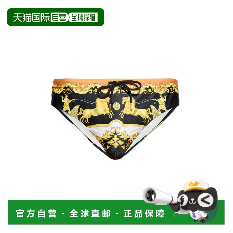 1h可退 香港直邮VERSACE 男士泳装 10190061A168255BE40 SS2026