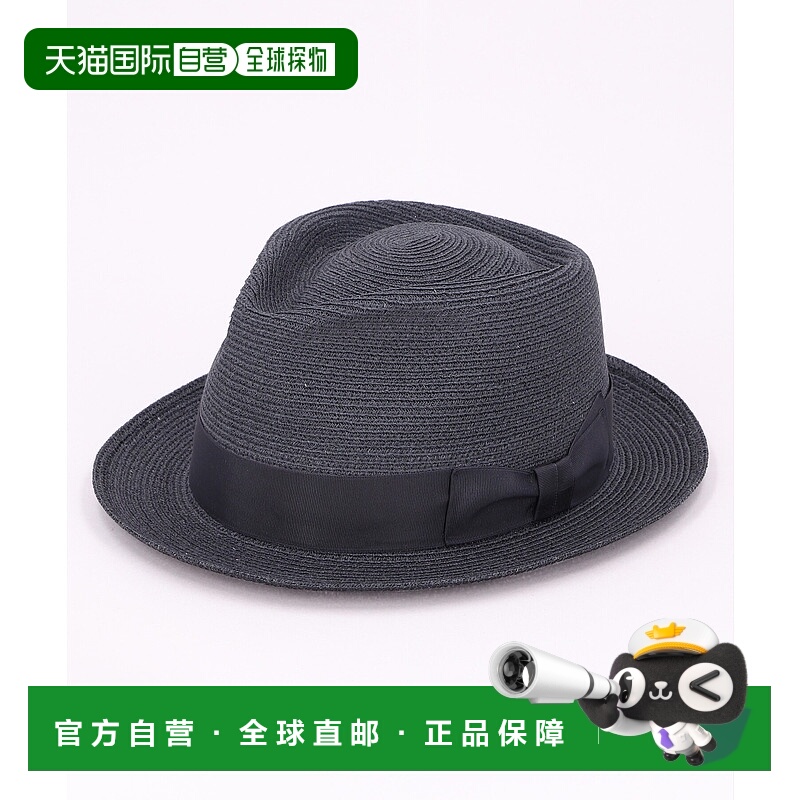 1h可退 日本直邮CA4LA 男士麻布短檐中折帽 NOX00095新款