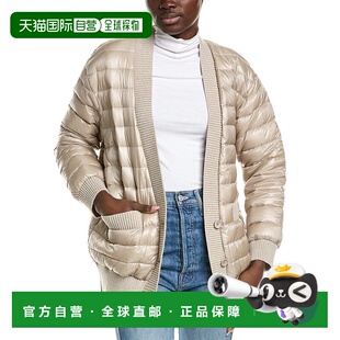 潮流穿搭舒适 自营 正品 羊毛饰边羽绒夹克 美国奥莱直发 Herno