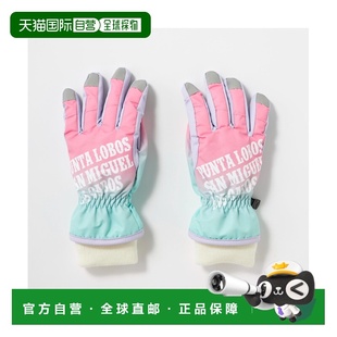 防寒保暖滑 Pacific儿童防水中绵五指手套 1h可退 日本直邮Ocean