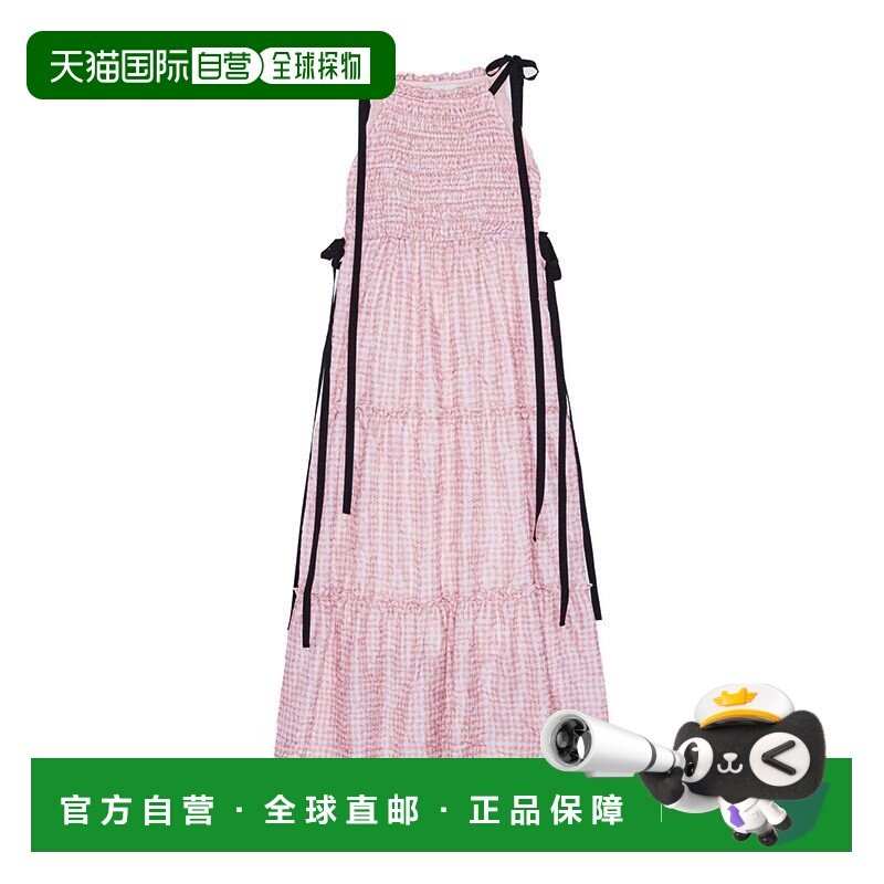 1h可退 香港直邮GANNI 甘尼 女士 连衣裙 W0415 pink粉色 舒适时,女装/女士精品,连衣裙,淘宝优惠券,粉丝福利购,淘宝优惠卷