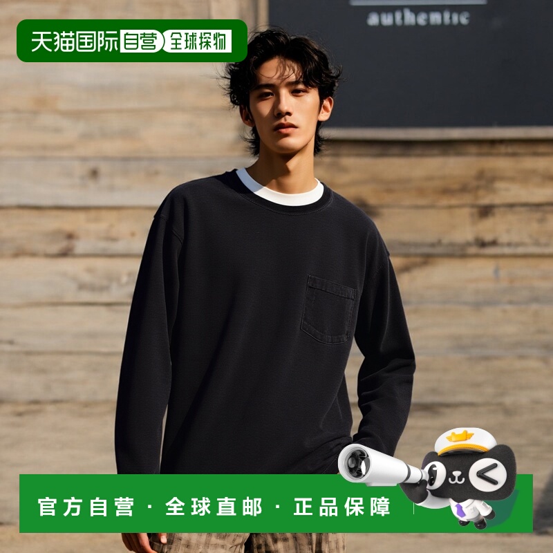 日本直邮Good On 长袖口袋圆领T恤 LS PKT CREW TEE GOLT1306