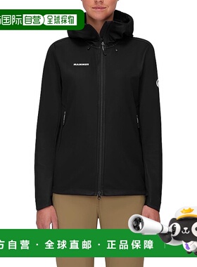 【日本直邮】猛犸象 Ultimate7软壳连帽夹克 亚洲版黑 1011-01790