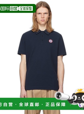 1h可退 香港直邮Canada Goose 加拿大鹅 男士 海军蓝 Beckley Pol