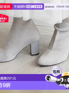 日本直邮RANDA 拉梅尼特短靴 RA041BW015231 厚底 女鞋黑色