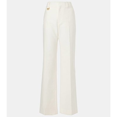 潮奢 Chloe 蔻依 女士 高腰棉质直筒长裤 000767