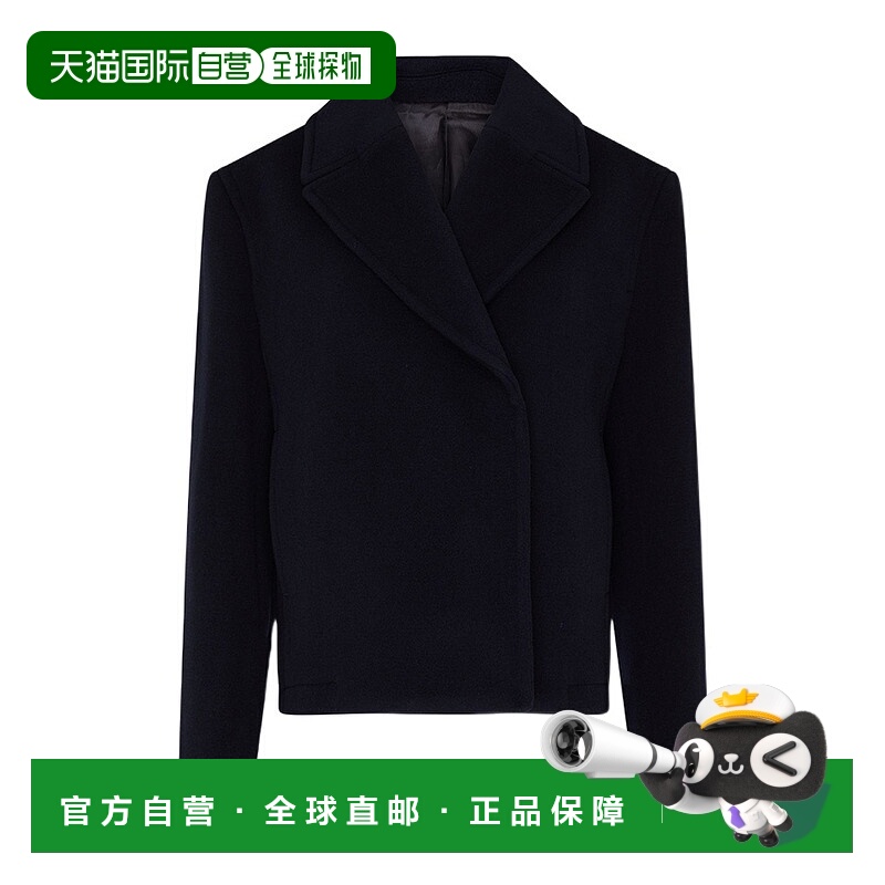 香港直邮Toteme 翻领休闲夹克 244WRO0133FB0262羊毛