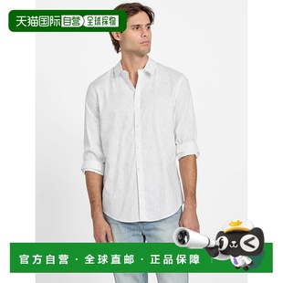 Paisley 美国奥莱直发男装 Shirt white pure 自营guessGlaston