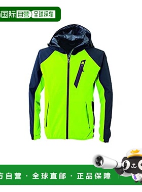 【日本直邮】Xebec 雨衣 上下套装  四季通用 黄绿色 32001 84 5L