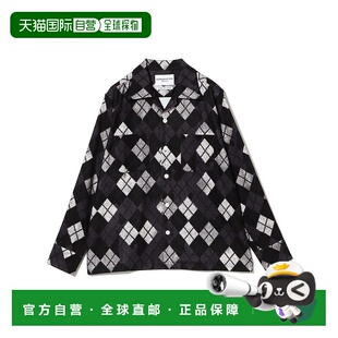 1h可退 日本直邮NOMARHYTHM TEXTILE 男装 宽松阿哥尔印花半开领