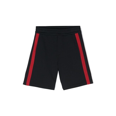 MONCLER 男童短裤 8H00012809AG778 SS2024 蓝色