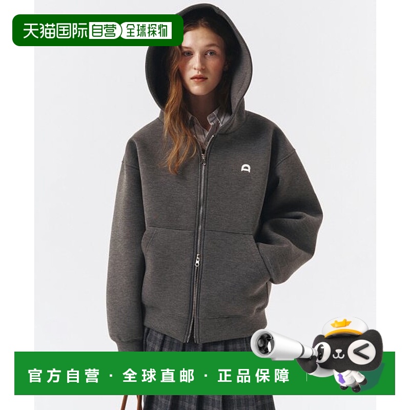 韩国直邮Dunst2023秋冬新品中性风卫衣女款经典帽衫UDJU3C116CG