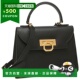 手提单肩包黑色女士CARBOTTI 日本直邮CARBOTTI Elena 445V2