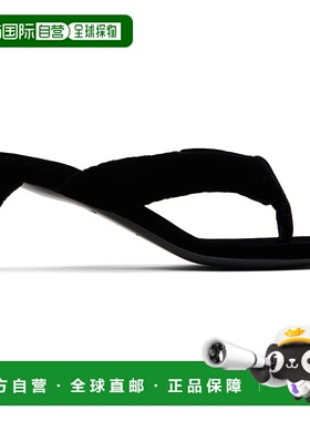 1h可退 香港直邮Alaia 女士 黑色夹趾凉鞋 AA3S2003A014