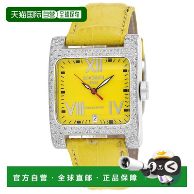 自营Locman女式经典黄色表盘手表-黄色 美国奥莱直发