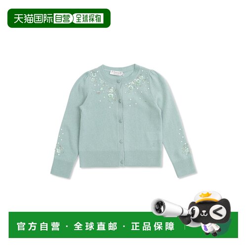 香港直邮BONPOINT 女童针织衫 S06GCAK000150143 SS2026 绿色