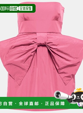 1h可退 香港直邮Red Valentino 红 华伦天奴 女士 蝴蝶结迷你连衣