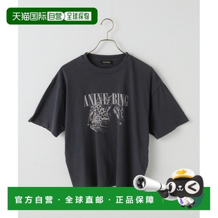 女装 宽松版 简约设计 日本直邮ANINE 250 T恤 BING 半袖 1h可退 型