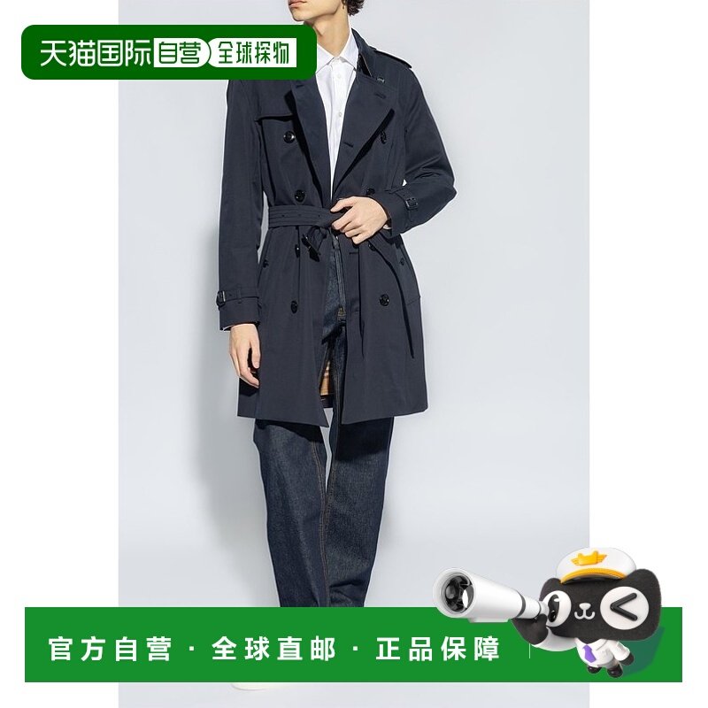 欧洲直邮BURBERRY 男士大衣8079387B1488COALBLUE博柏利风衣