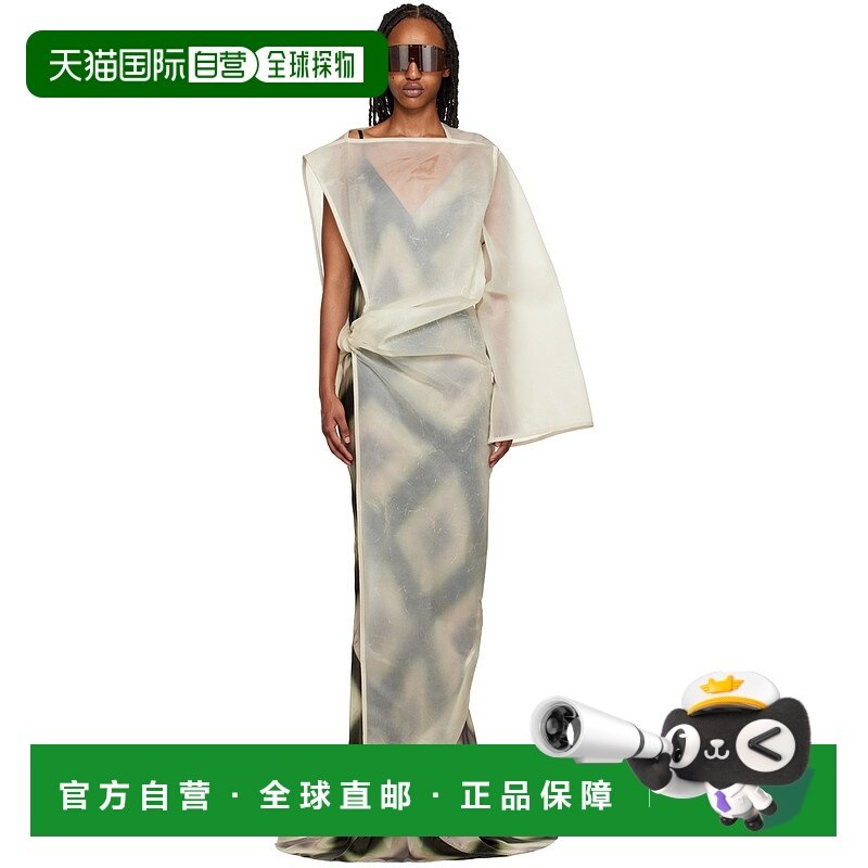 香港直邮Rick Owens Edfu 长连衣裙 RO01C5580LCT长裙
