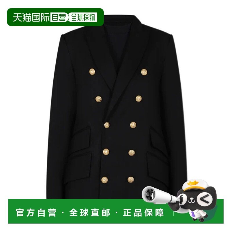 香港直邮Balmain 双排扣长袖西装外套 BU2P14G0124