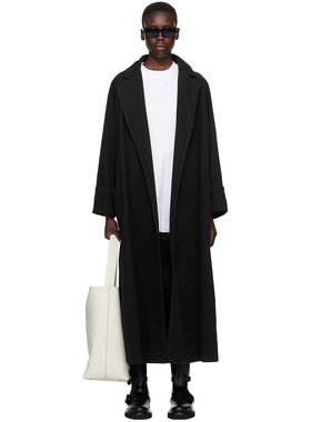 潮奢 MaxMara 麦斯玛拉 女士 黑色 Capo 大衣 2411011083600