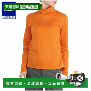 日本直邮 Mizuno 女士发热高尔夫高领衬衫 清仓处理 [MGF Collect